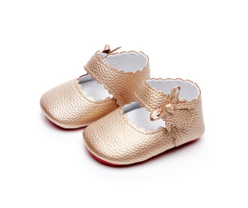 2019 new babe Girls PU leather Baby Moccasins
