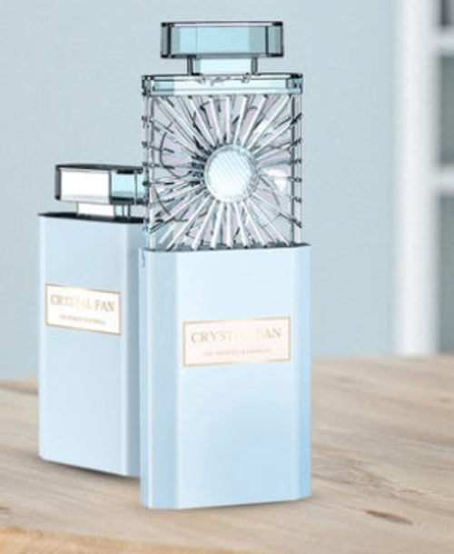 Portable Perfume Fan – USB Rechargeable Fragrance Diffuser
