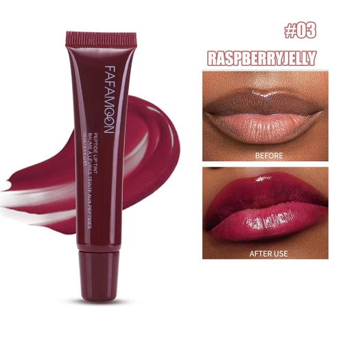 Glossy Lip Glaze Waterproof Long Lasting Lip Gloss Glossy Mirror Tea