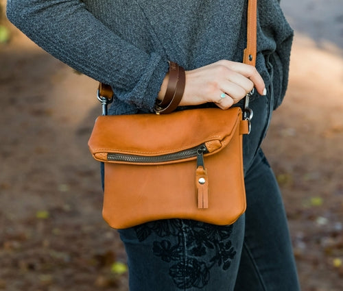 Foldover Crossbody Purse