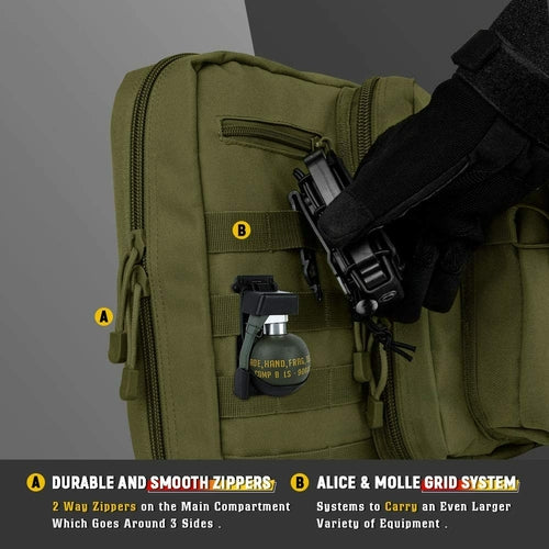LUXHMOX Double Long Soft Rifle Case & Multi-Function Long Gun Case