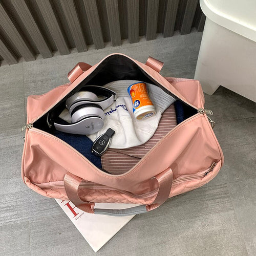 Foldable Shoulder Travel Bag Luggage Tote Bag Large