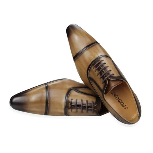 Men Leather Shoes Factory Custom Made Italian Designer Dress Shoe