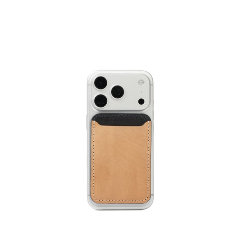 Leather Wallet compatible with MagSafe - Two colors