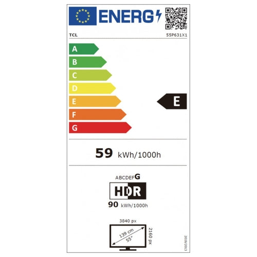 Smart TV TCL 4K 55P. ULTRA HD LED WI-FI