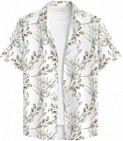 Men's Elegant Full Sleeve Cotton Shirt